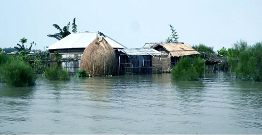 দেশের ছয় জেলায় বন্যা পরিস্থিতির অবনতি হতে পারে